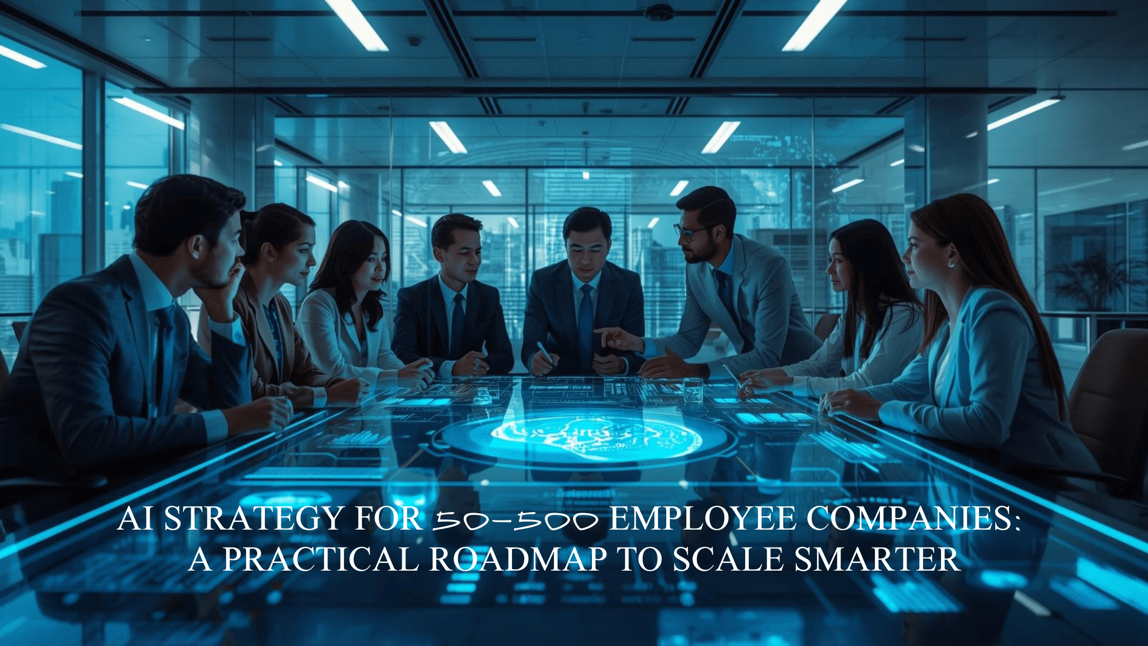 AI Strategy for 50–500 Employee Companies: A Practical Roadmap to Scale Smarter