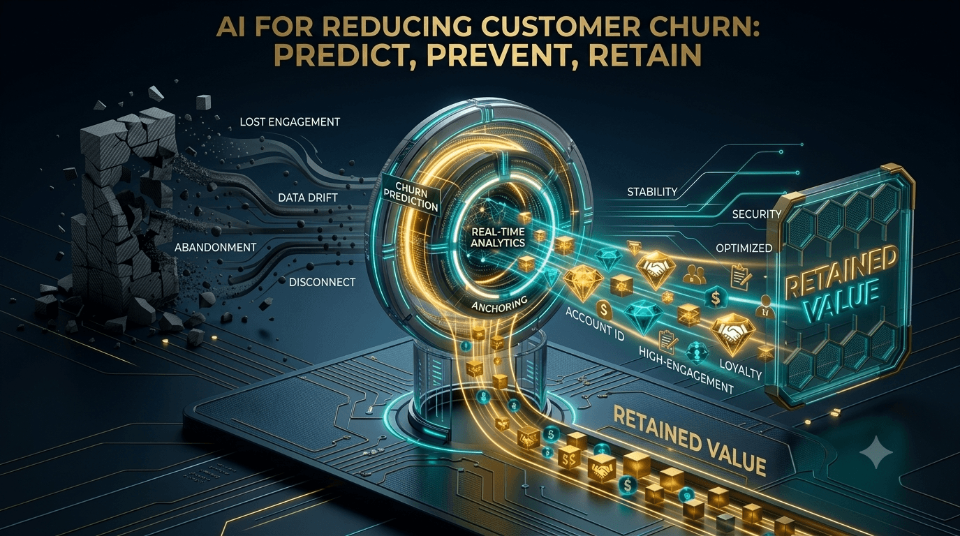AI for Reducing Customer Churn: Predict, Prevent, Retain