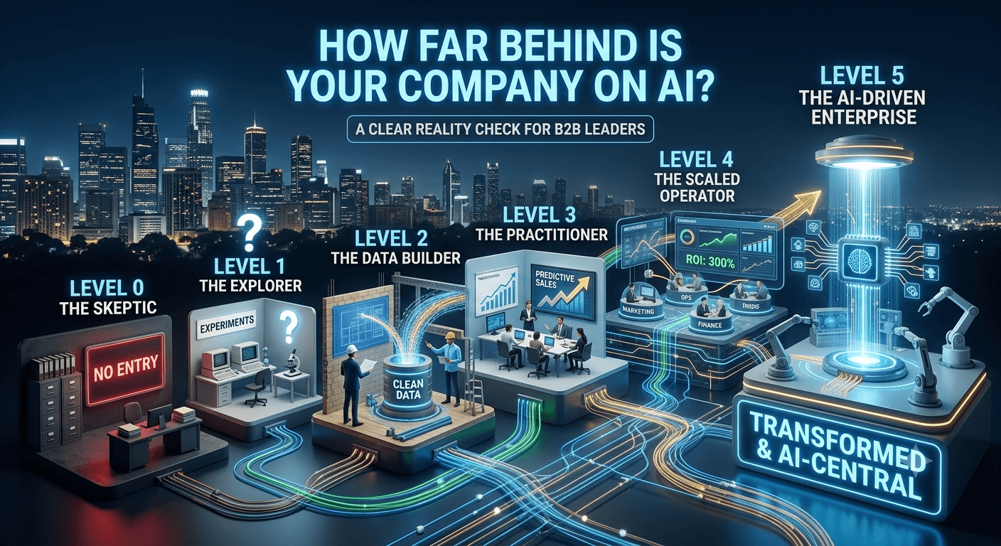 How Far Behind Is Your Company on AI? A Clear Reality Check for B2B Leaders